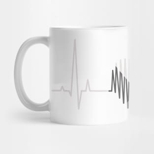 Demisexual heartbeat Mug